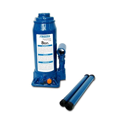 Macaco Garrafa Hidráulico 08,0 Ton Jack 2808 Bozza