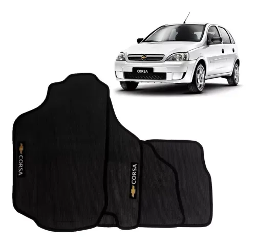 Jogo Tapete Borracha Corsa 2005... Hatch Sedan