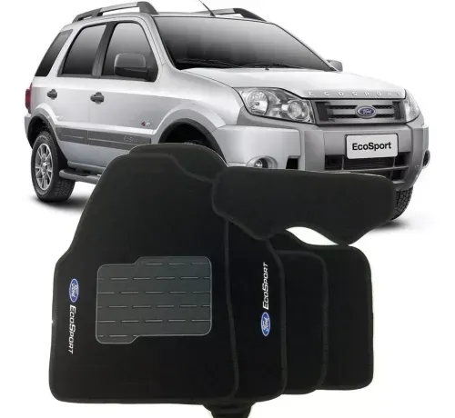 Kit Carpete Ecosport 07 2008 2009 2010 2011 2012 Tapete