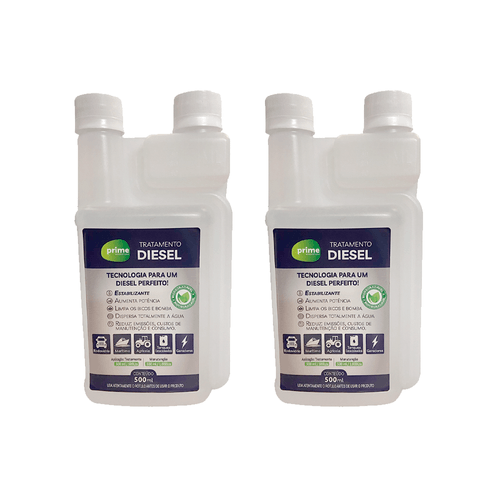 Kit 2 Aditivo De Tratamento Para Diesel Prime 500ml