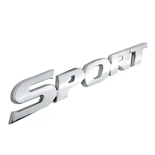 Emblema Sport Cromado