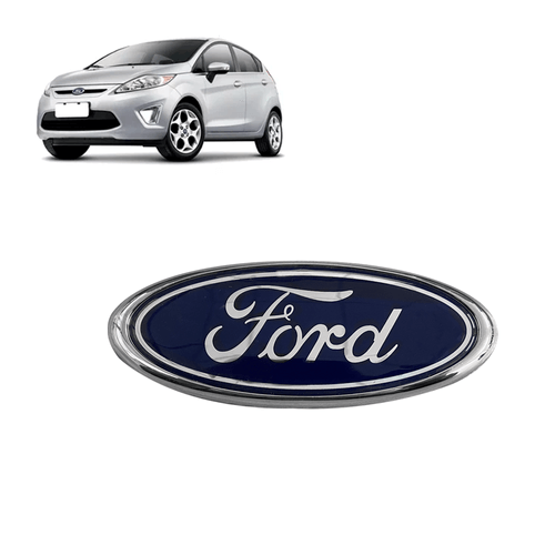 Logo Oval Mala e Grade Frente New Fiesta 10 à 13 Novo Ka