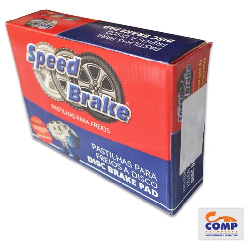 Pastilha De Freio Dianteira L-200 Pajero 2006 Em Diante Speed Brake SNA-810 Sistema Tokico