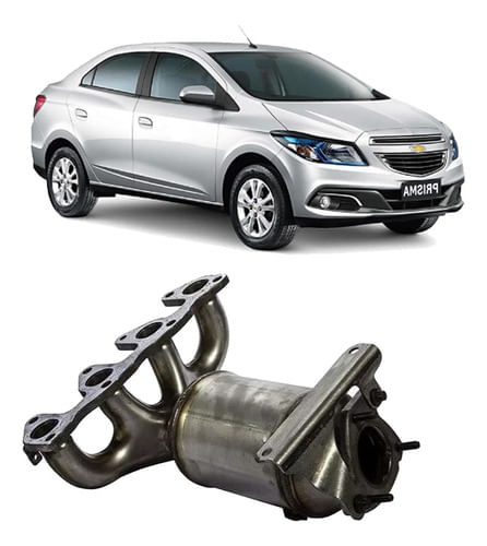 Catalisador Com Coletor Gm Prisma 2014 2015 2016 2017 2018