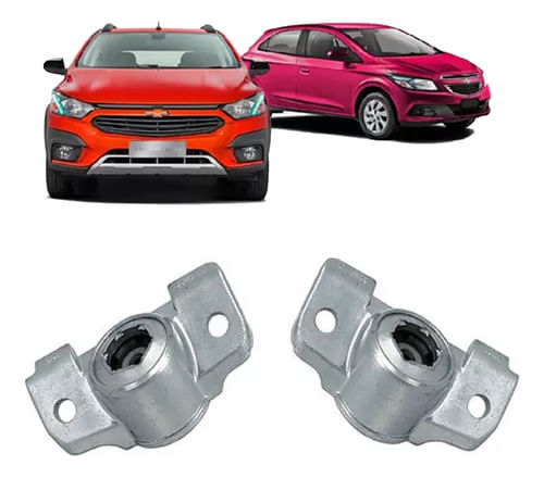 2 Coxim Do Suspensão Traseira Chevrolet Onix 2016 2017 18 19