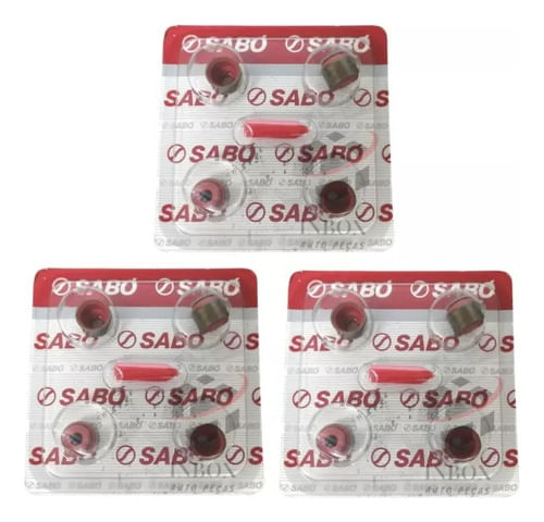 Kit 12 Retentores De Valvulas Hyundai Hb20 1.0 12v Após 2014