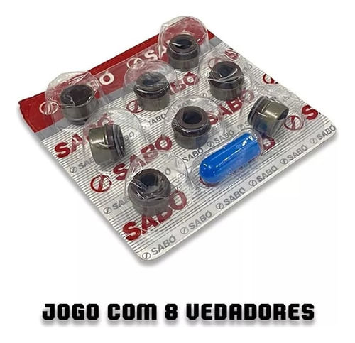 Retentor Válvula Motor Fiat Fiasa Uno Palio 1.0 1.3 1.5 Sabó