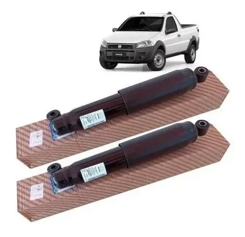 Par Amortecedor Traseiro Original Strada 1999 2000 2001