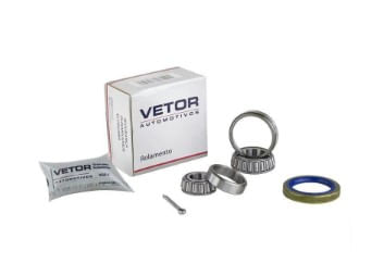 Kit de Rolamento de Roda Traseira Ford Escort 1.6 e 1.8, Verona 83 a 96. VW: Apollo 90 a 92.