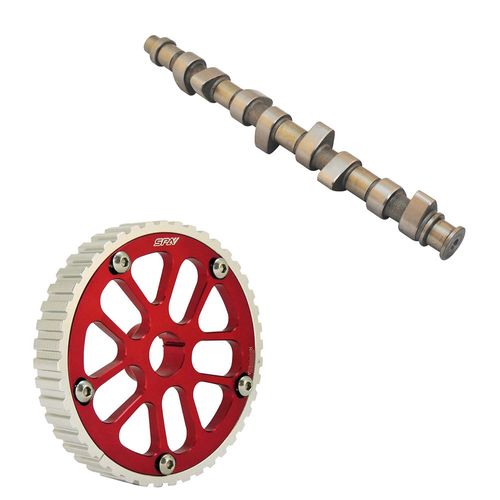 Comando de válvula billet VW AP 8V 288° p/ aspirado + Polia do comando de válvulas regulável