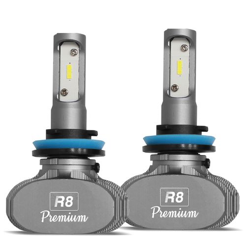 Kit Lâmpada de Led H8 H11 6500k Premium 4000 Lumens 50w