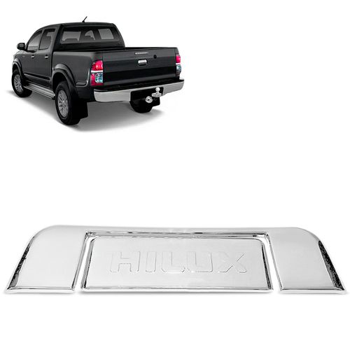 Capa de Maçaneta Traseira Hilux 2005 a 2015 Cromada