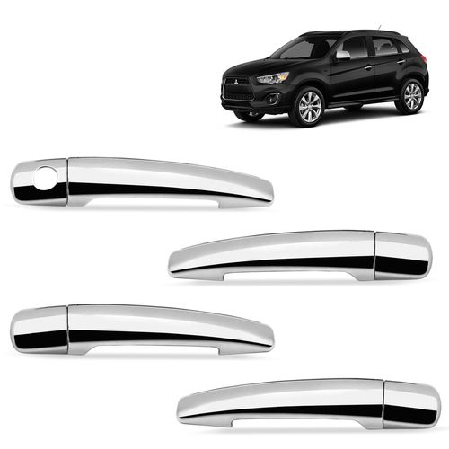 Aplique de Maçaneta Mitsubishi ASX 2010 a 2019 Cromada ShekParts