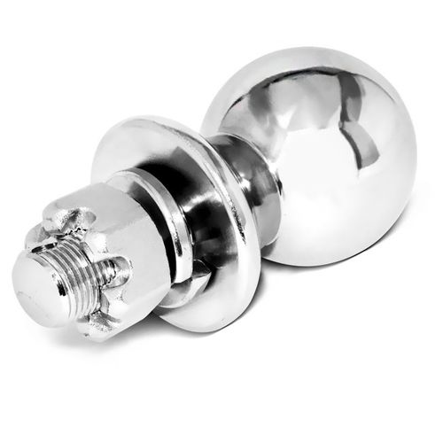 Bola de Engate Reboque Cromada de 50mm Esfera Em Aço Universal