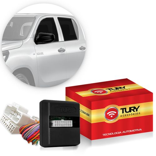 Modulo de Vidro Elétrico Hilux e Sw4 2016 a 2022 Antiesmagamento Rebatimento Retrovisor