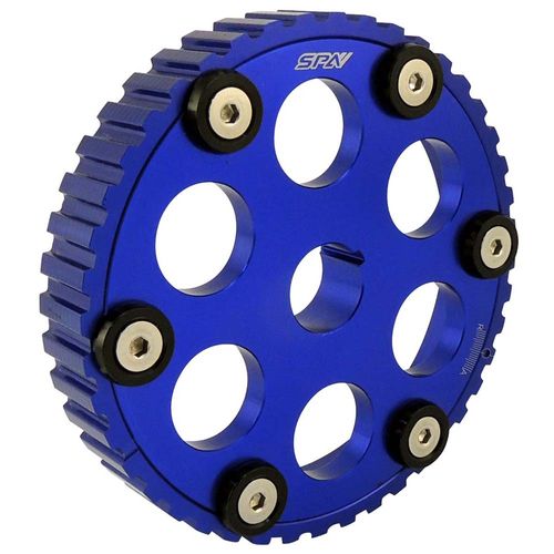 Polia do comando de válvulas regulável VW AP 8V - Azul - Sem uso, perfeito estado.