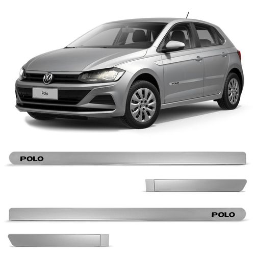 Jogo de Friso Lateral Polo 2018 a 2020 Prata Sirius Slim
