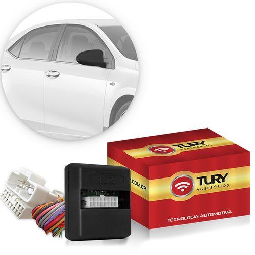 Módulo de Retrovisor Toyota RAV4 2013 a 2019 Tilt Down e Rebatimento