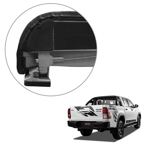 Capota Maritima Hilux CD 2018 a 2023 Challenge Com Santo Flash Force