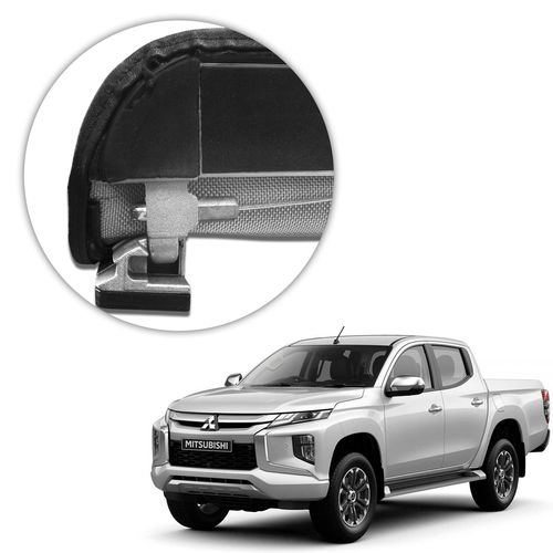 Capota Maritima L200 Triton Sport 2017 a 2023 Trek Aluminio Flash Force