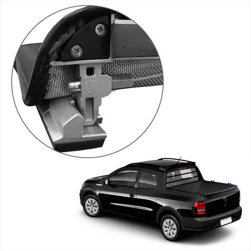 Capota Maritima Saveiro CD 2014 a 2023 Com Gancho Trek Slim Eco