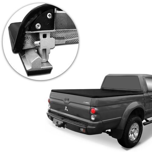 Capota Maritima L200 Gl Gls 1995 a 2003 Sem Grade Trek Aluminio Slim Eco