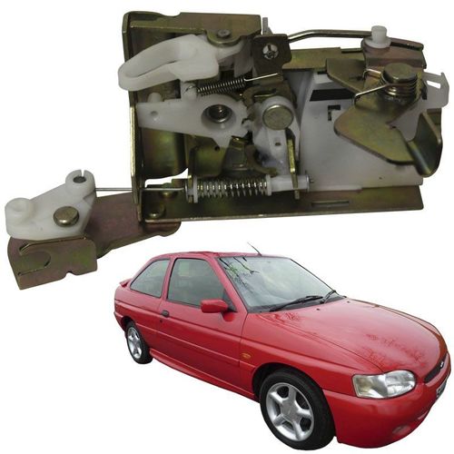 Fechadura Porta Escort 1997 a 2002 4 Pts Dianteira LD Mecanica
