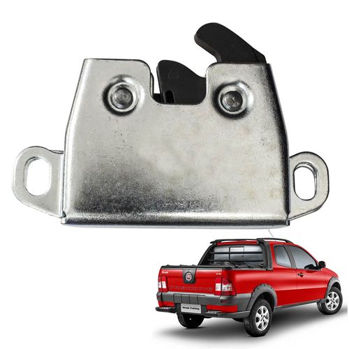Fechadura Tampa da Caçamba Fiat Strada 2004 a 2013 Lado Esquerdo