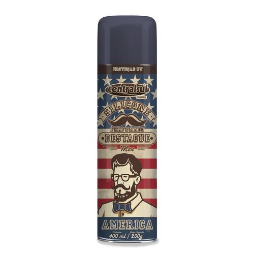 Silicone Automotivo Spray Destaque América 400ml CentralSul