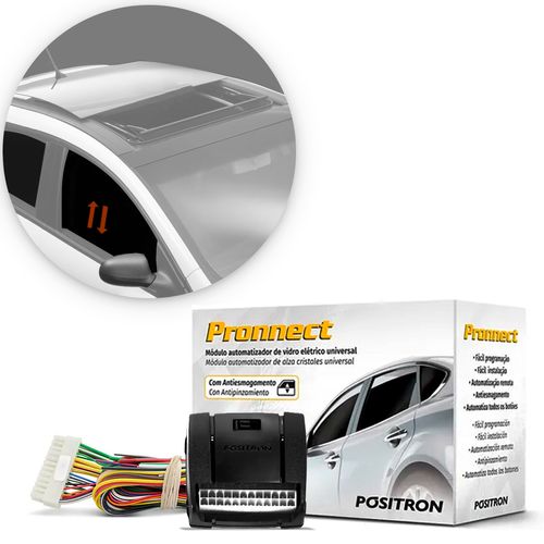 Modulo de 2 Vidros Elétrico Universal Antiesmagamento Pronnect 280 Positron