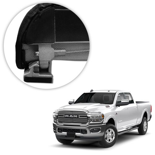 Capota Maritima Dodge Ram 2500 3500 CD 2012 a 2023 Sem Baú Trek Aluminio