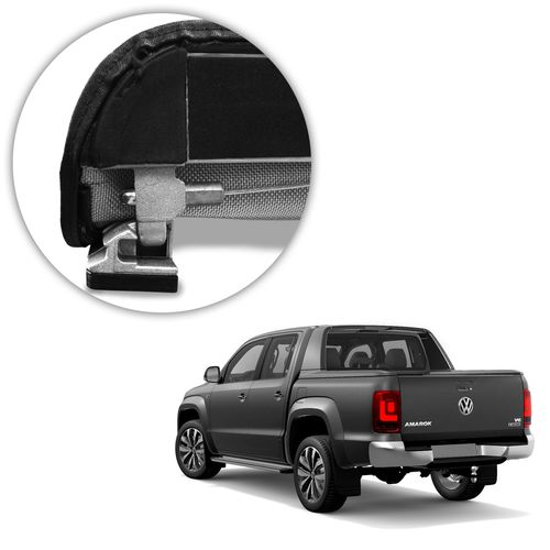 Capota Maritima Amarok Extreme CD 2017 a 2023 Trek Alumínio Roller
