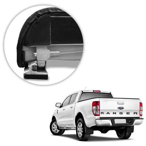 Capota Maritima Ford Ranger CD XLS 2013 a 2023 Trek Aluminio Roller