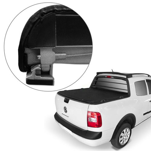 Capota Maritima Saveiro CD 2014 a 2023 Com Gancho Trek Flash Force