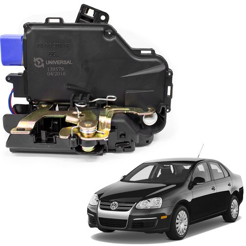 Fechadura Elétrica Traseira Jetta 2006 a 2010 lado Direito