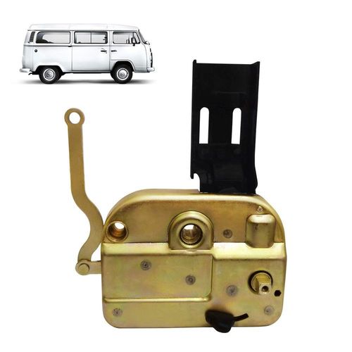 Fechadura Porta Lateral Corrediça Kombi 1997 a 2013 Com Trava