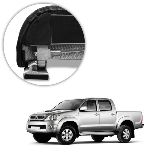 Capota Maritima Hilux CD 2005 a 2015 Trek Aluminio Roller