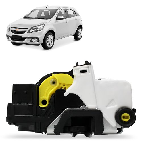 Fechadura Elétrica de Porta Chevrolet Agile 2009 a 2014 Traseira Esquerda