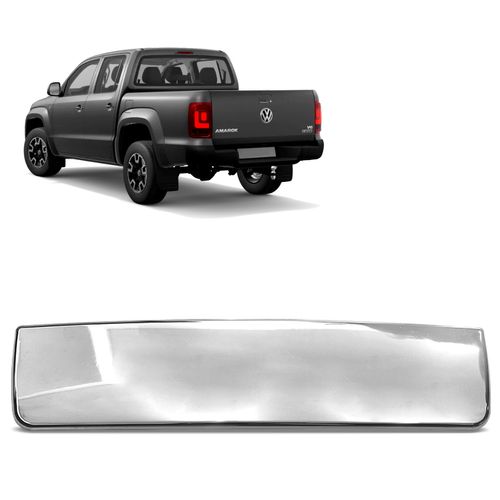 Aplique Tampa Traseira Amarok 2010 a 2023 Cromado