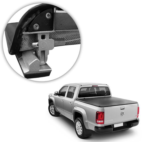 Capota Maritima Amarok CD 2010 a 2023 Trek Aluminio Slim Eco