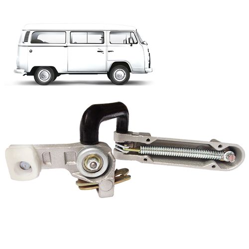 Guia Dobradiça da Porta Lateral Kombi 1997 a 2013 Fechadura Superior