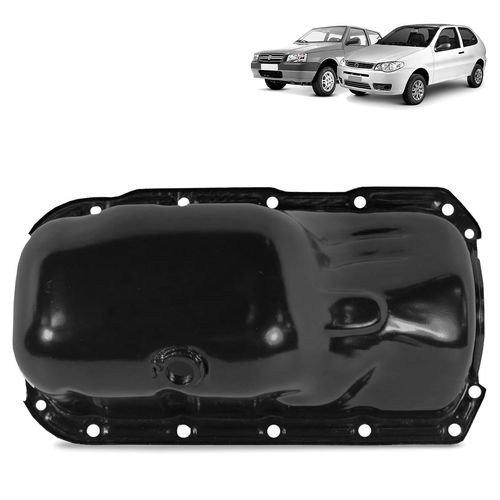Carter De Motor Fiat Palio Uno Fire 1.0 8V 2003 a 2017 Preto DHF