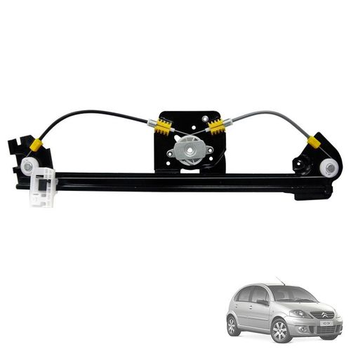 Maquina De Vidro Elétrico Citroen C3 2003 a 2008 Dianteiro LD