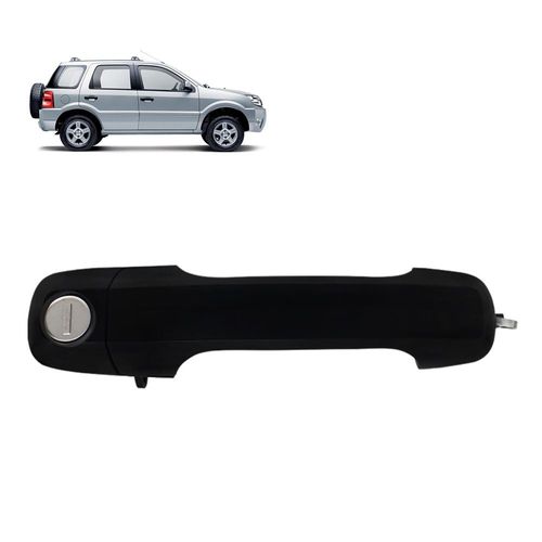 Maçaneta Porta Ecosport 2002 a 2012 Fiesta Dianteira LD C/ Chave