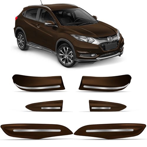 Friso Protetor de Parachoque HR-V 2016 a 2021 Marrom Jupter