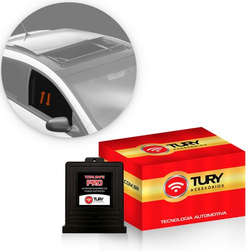 Modulo de 2 Vidros Elétricos Universal Antiesmagamento TW2 TR