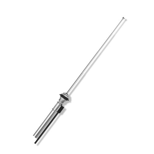 Antena de Paralama Universal Telescópica 80cm Cromado 4 Estágios
