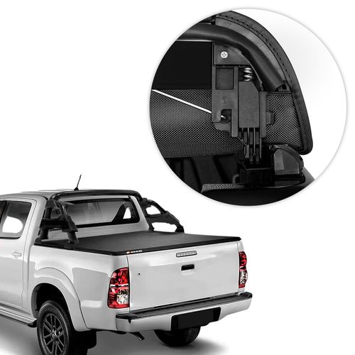 Capota Maritima Hilux 2005 a 2015 Cabine Dupla Keko GRX Pro Black