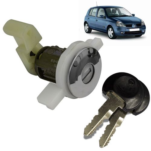 Cilindro Porta Clio 1999 a 2012 Dianteira Direito Com Chave