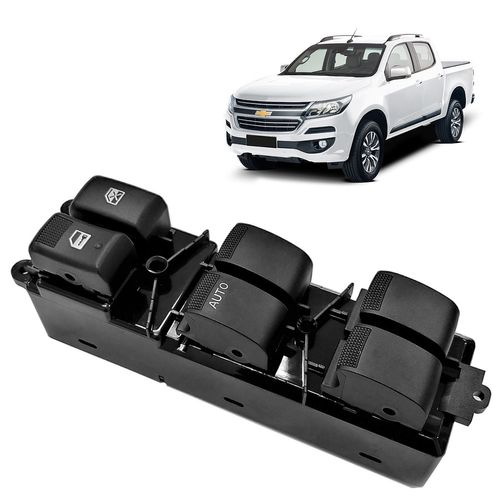 Interruptor Vidro Eletrico S10 2012 a 2016 CD Lado Motorista